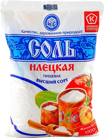 соль фасованная 1кг (1х50)