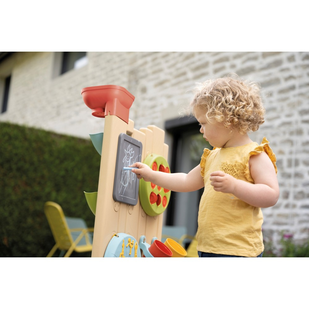 Развивающая доска-бизиборд Smoby Life 840301 двусторонняя 29 элементов для детей от 2 лет — фото 17