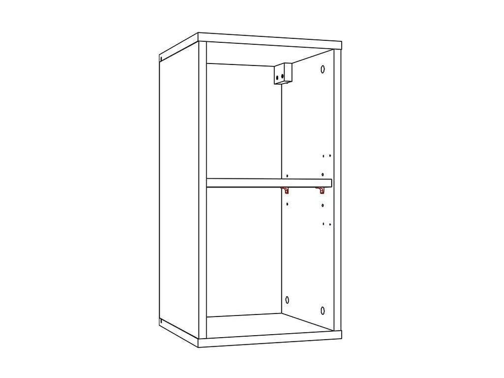 НМ 014.53-02 Шкаф Summit / ясень анкор тёмный / графит софт