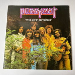 Винтажная виниловая пластинка LP Pussycat Wet Day In September (Индия 1978)