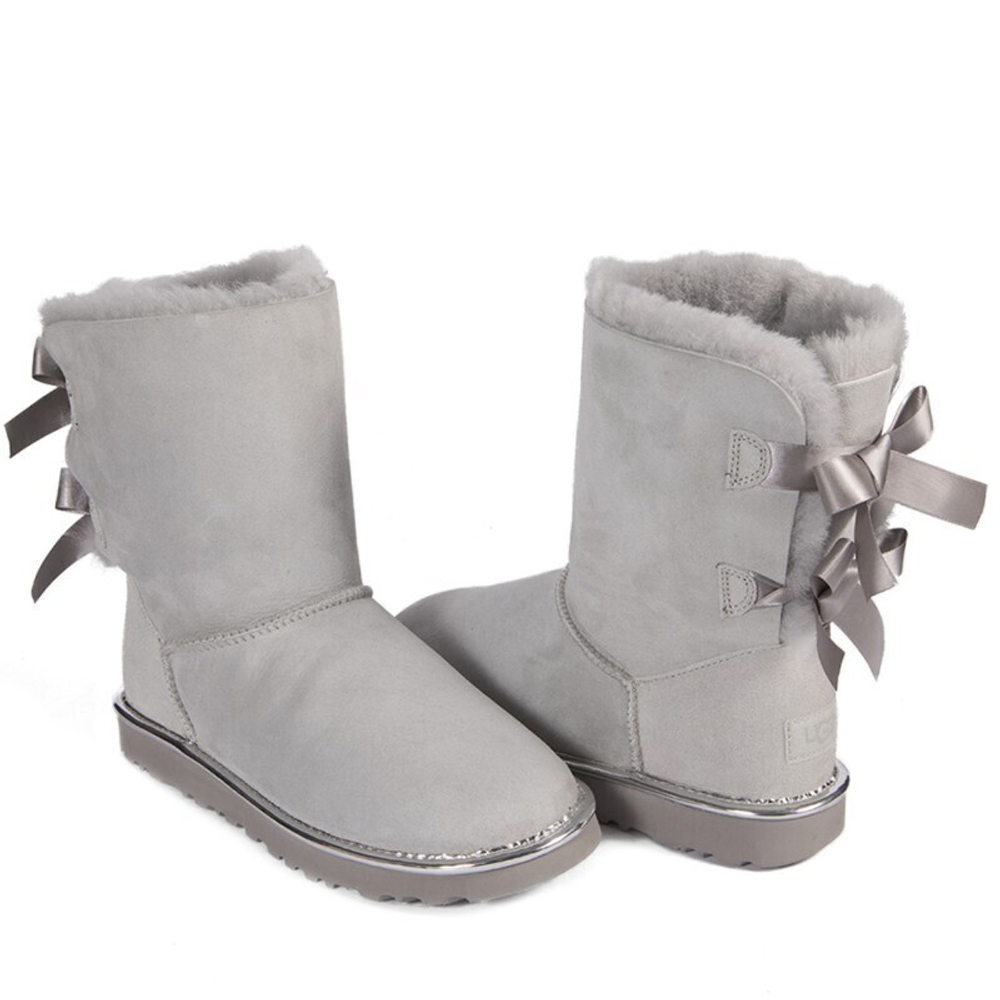 Угги Bailey Bow Metallic Geyser II