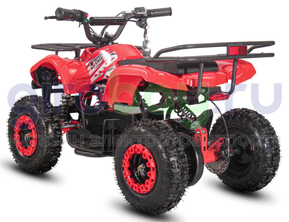 Детский электроквадроцикл WHITE SIBERIA SNEG MINI 1000W - Красный фото 4 Детский электроквадроцикл WHITE SIBERIA SNEG MINI 1000W - Красный фото 4 фото №9