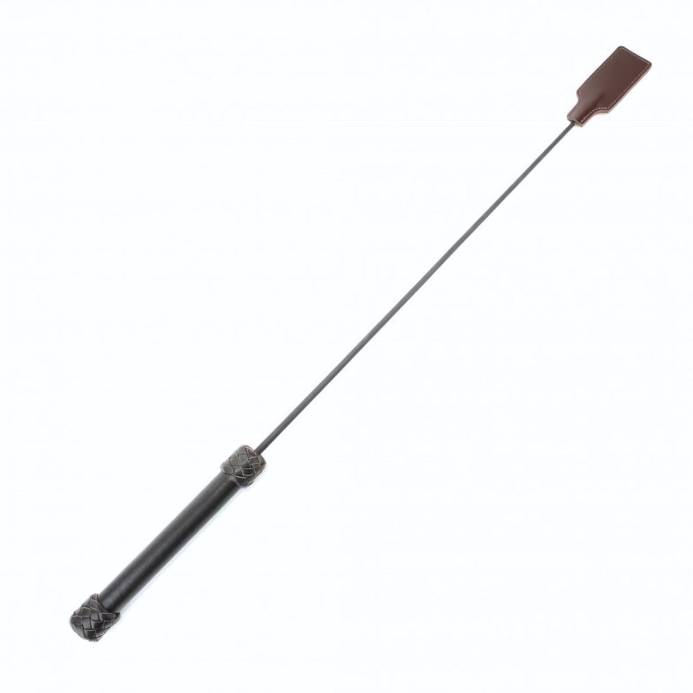 Коричневый кожаный стек - 77 см. (Цвет: коричневый)