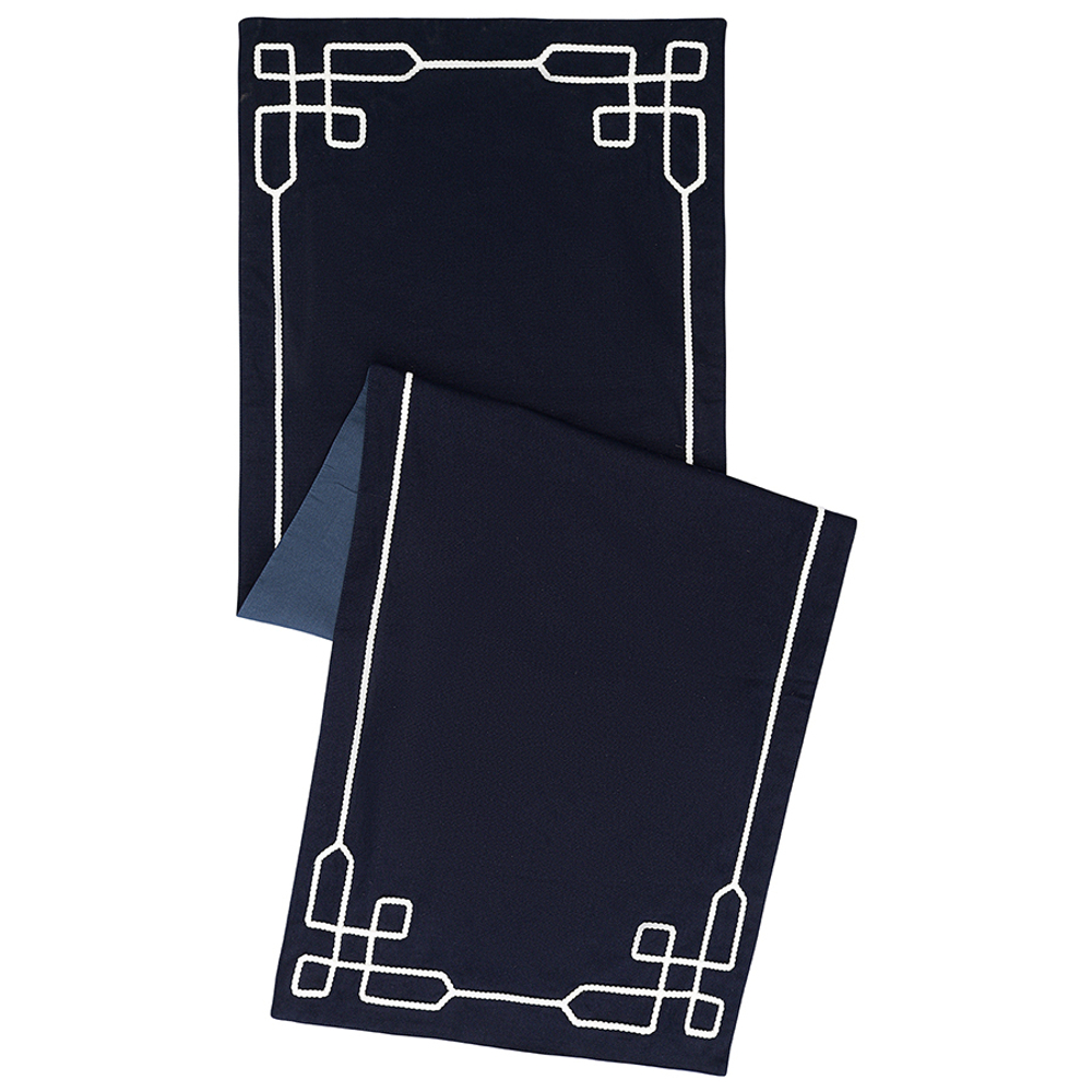 Дорожка на стол navy story из коллекции sea treasures, 45х150 см