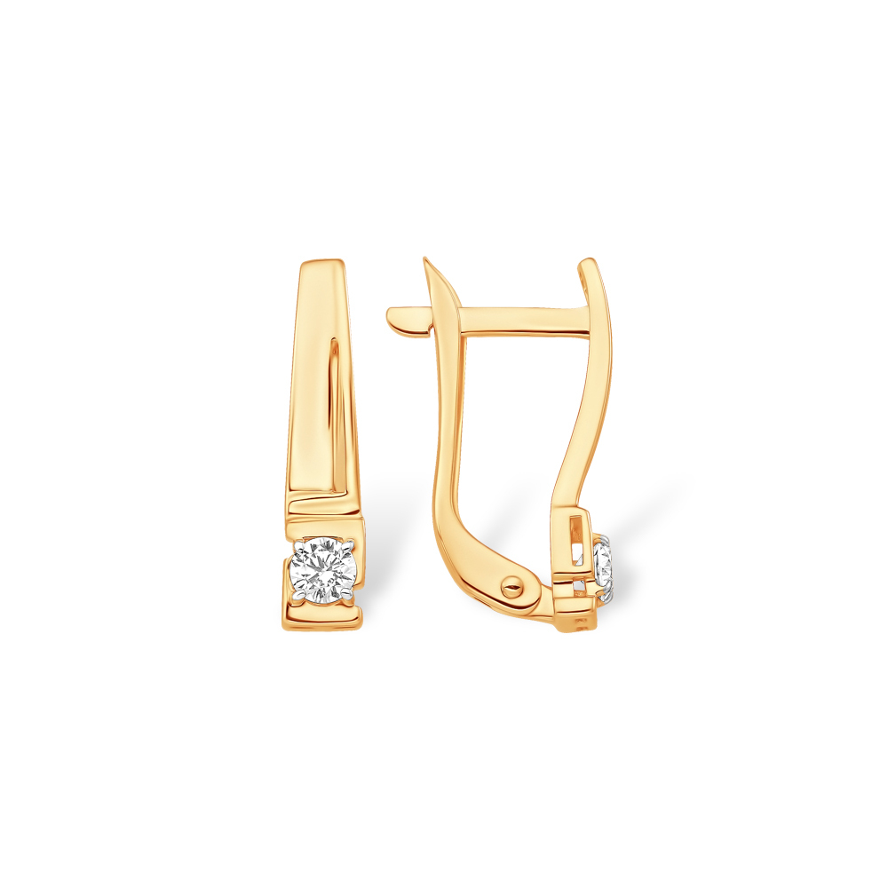 Серьги из золота 585 пробы