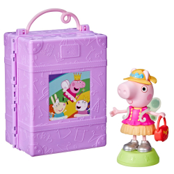 Hasbro СВИНКА PEPPA - Шкаф Пеппы Фигурка для переодевания 15 см + аксессуары G1017