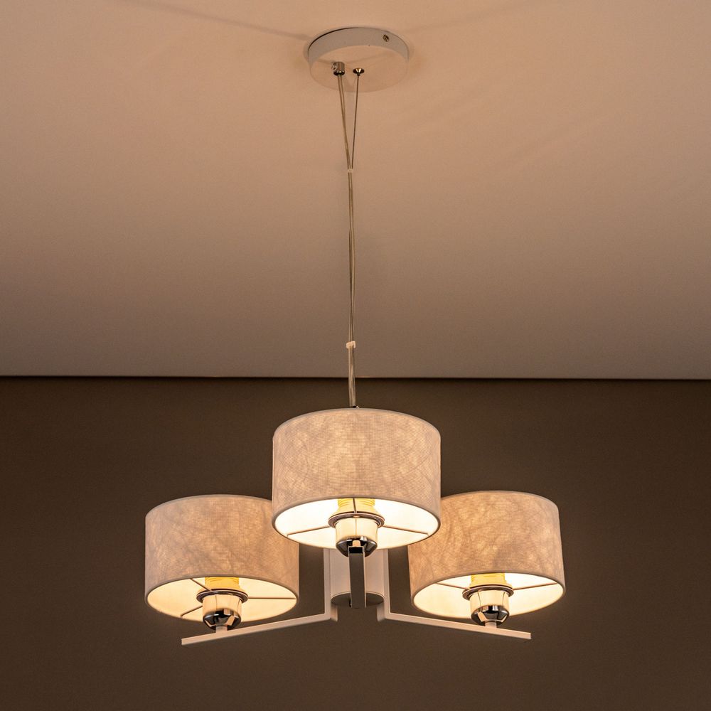 Citilux Тильда CL469130 Люстра подвесная с абажурами Белая