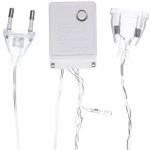 Гирлянда для дома 9,5м 100 ламп LED прозрач.пров.,8 реж, IP-20, Синий (возможность соединения)