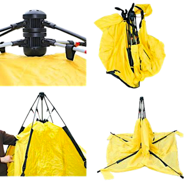 Палатка зимняя п/автомат Holiday H-10431 (150/150, h=130 600мм 2.4кг)