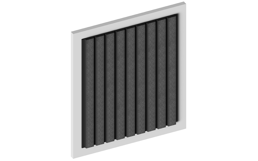 Стеновая панель HiWood декорированная, 270x12 см