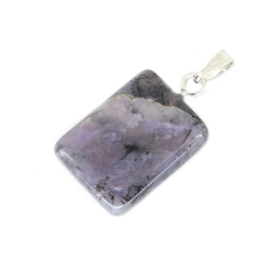 Кулон "Багет" чароит