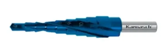 Набор ступенчатых сверл со спиралью (2 зубца) Karnasch, арт. 20.1466