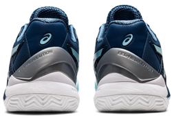 Женские Кроссовки теннисные Asics Gel-Resolution 8 Clay - light indigo/clear blue