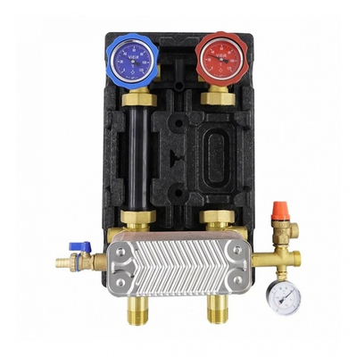 Насосная группа с ТЕПЛООБМЕННИКОМ (28 пластин)  ViEiR  (2/1шт)