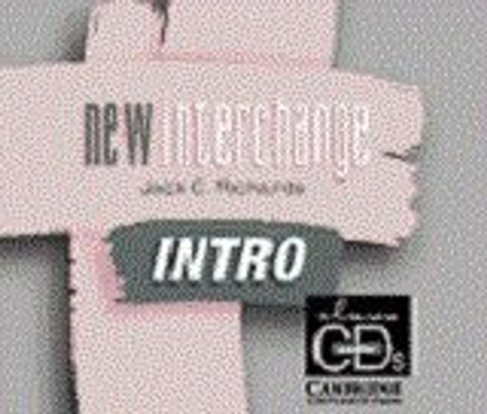 New Interchange  Intro  Class CD x 3