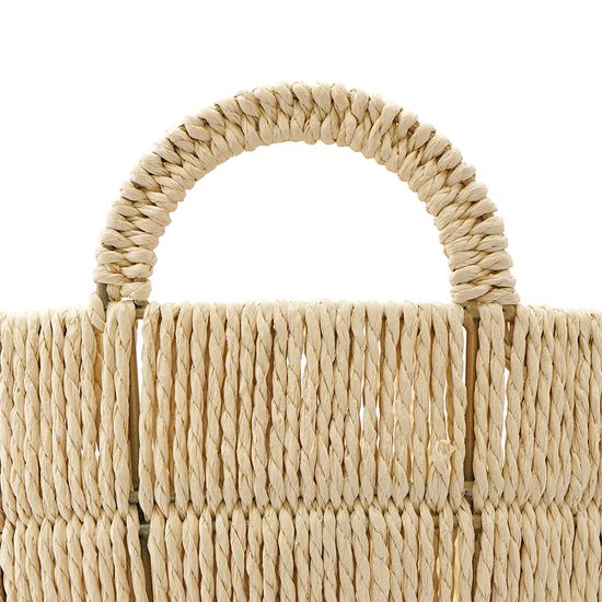 Корзина плетеная круглая bodhran chocolate из коллекции ethnic, размер l