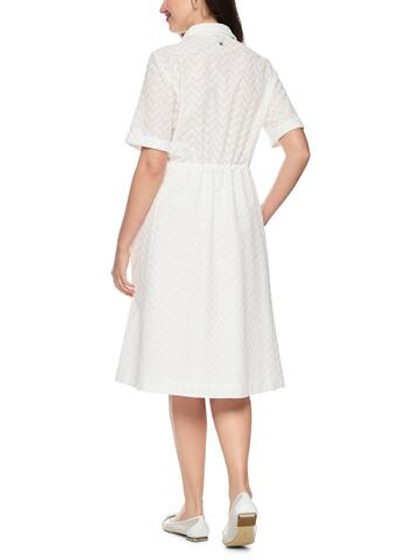 Marc Cain Платье из фактурной ткани на кулиске