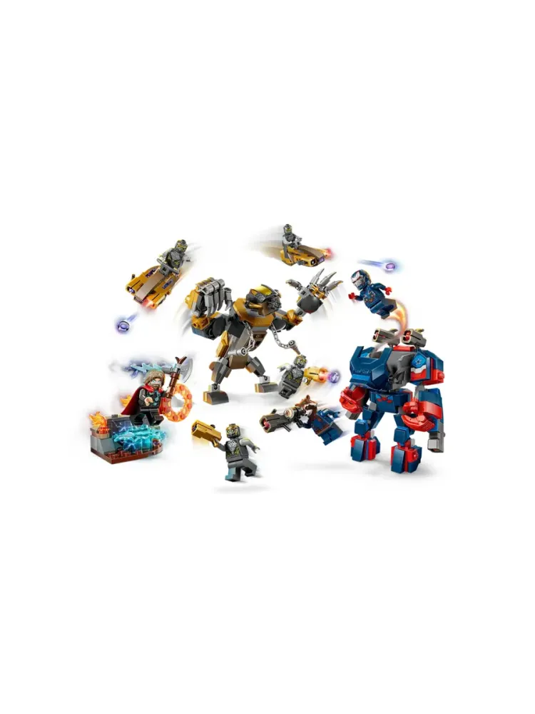 Конструктор Marvel 76322 Мстители: Финал. Тор против Читаури