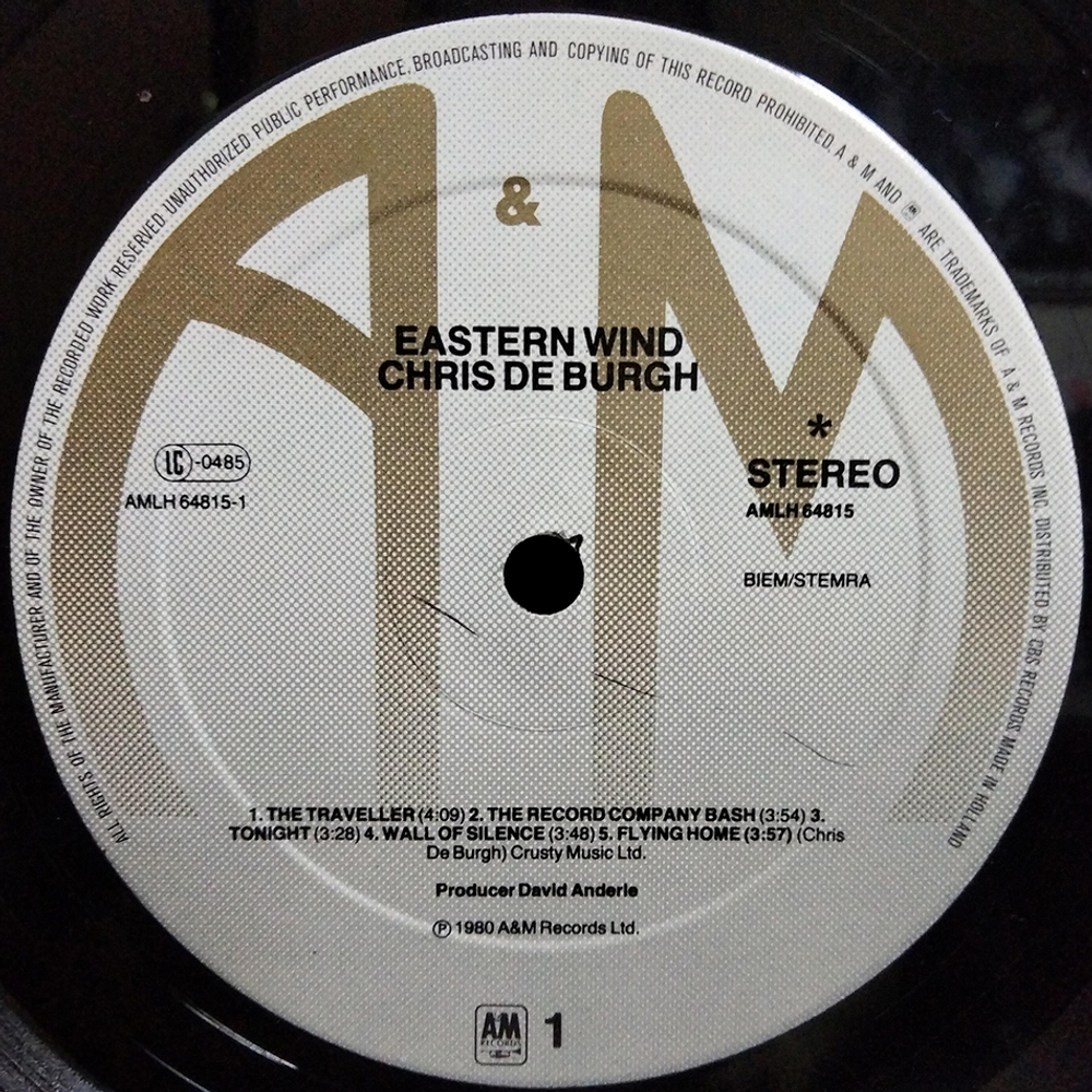 Chris de Burgh / Eastern Wind (LP)