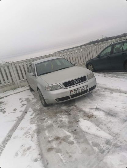 Реснички на фары длинные для Audi A6 C5