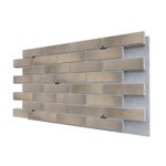 Негорючая термопанель ППС PRO BestPoint Retro Brick Pepper 0,612 м², 1020x600 мм