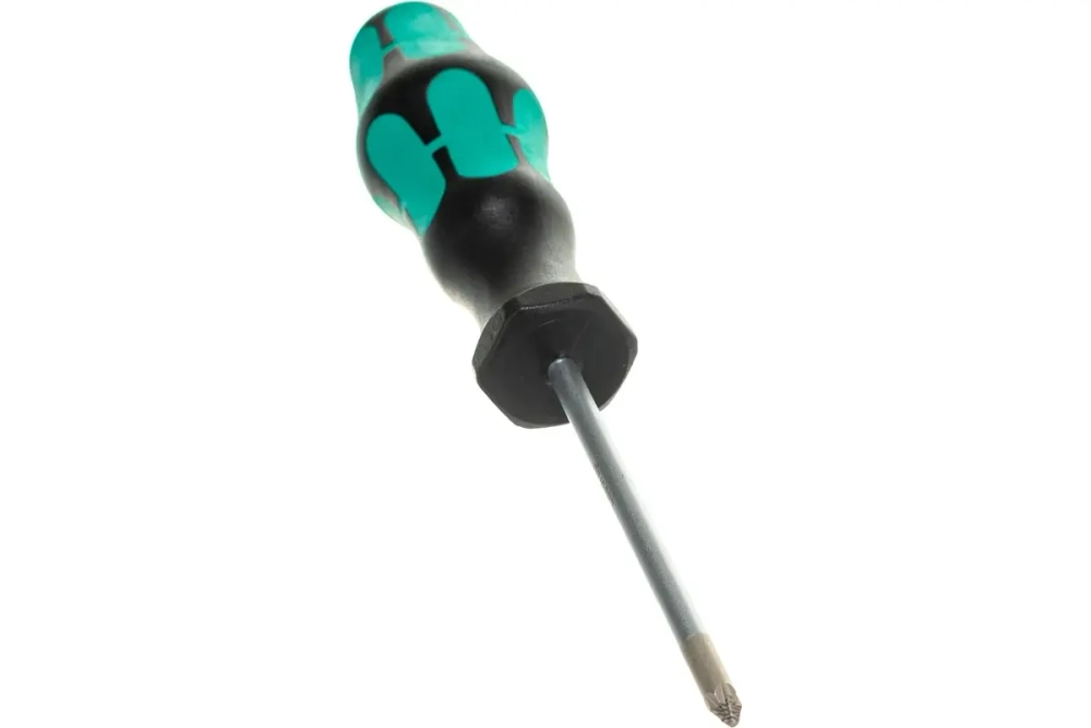 Отвёртка крестовая Wera, PZ 1 x 80 мм, WE-009310