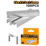 Скобы ТИП 53F 12х11.3х1,2мм INGCO STS0212