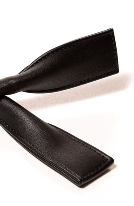 Ручки сумочные круглые широкие 53см, чёрный матовый [4001-1]