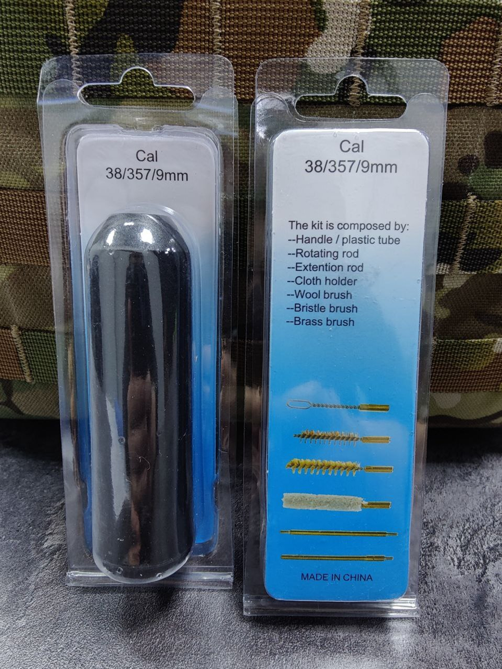 Neo Elements - набор для чистки оружия (калибр .38/.357/9 mm)