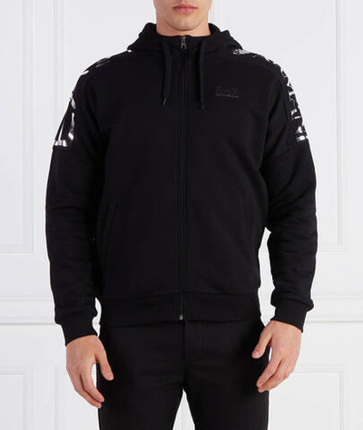 Худи EA7 - черный(6RPM24 PJHLZ)