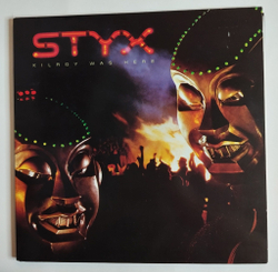 Винтажная виниловая пластинка LP Styx Kilroy Was Here (Holland 1983)