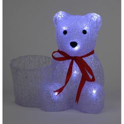 ENIOF - 12 ЭРА Фигура LED Медвежонок с корзинкой, 3АА