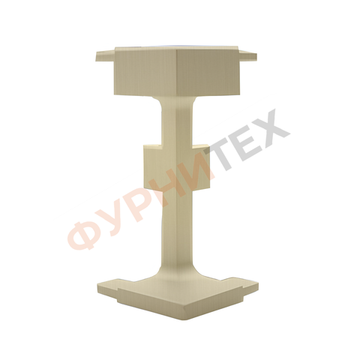 Уголок внешний к профилю C KB95 Латунь A21