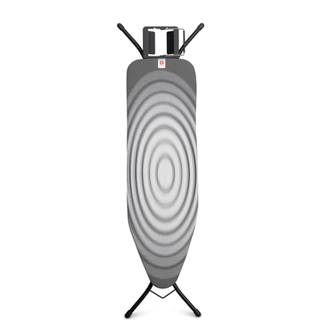 Гладильная доска 124x38см Brabantia Титановые круги