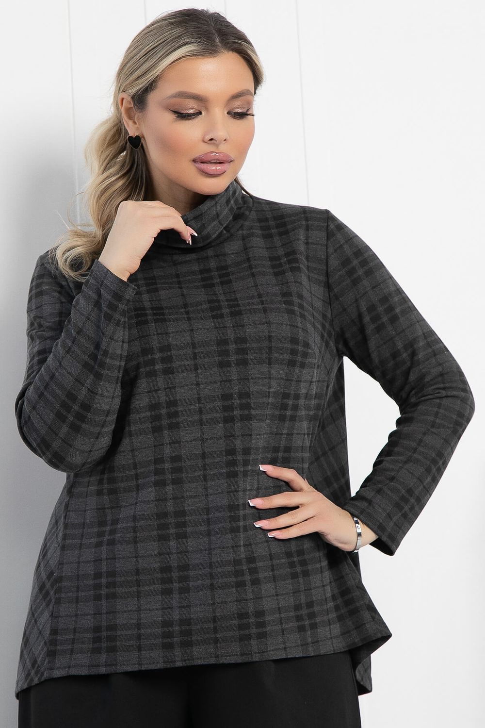 Джемпер Прага НЬЮ (черная) Б12793-16М LT Collection