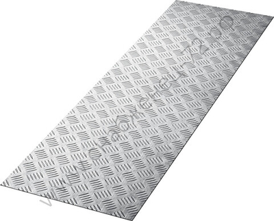 ЗУБР Квинтет 300х1200 х1.5 мм, Алюминиевый рифленый лист (53831)