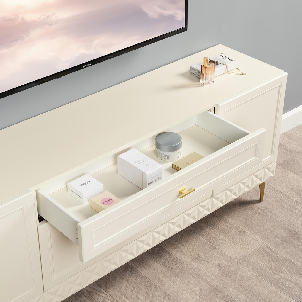 Гостиная Марион-3 Слоновая кость