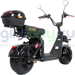 Электроскутер IKINGI X7 PRO 3000W - Чёрный фото №6