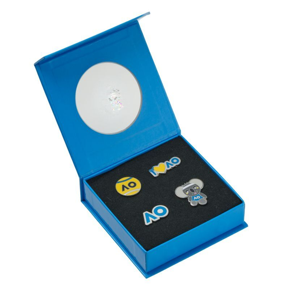 Gadżet Australian Open 2025 Set of 4 Pins