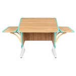 Растущая парта Дэми с боковыми полками СУТ 41-02 (1305×755 мм)