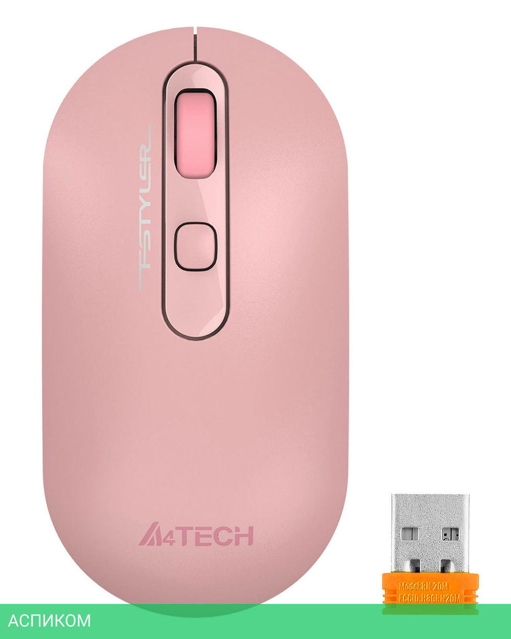 Мышь A4Tech Fstyler FG20 Pink