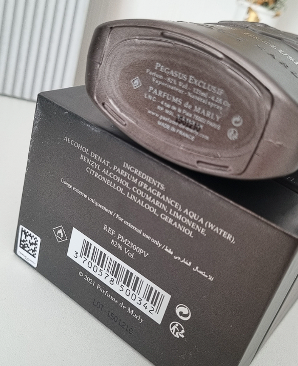 Тестер парфюмерии Parfums De Marly Pegasus Exclusif 125 ml TESTER