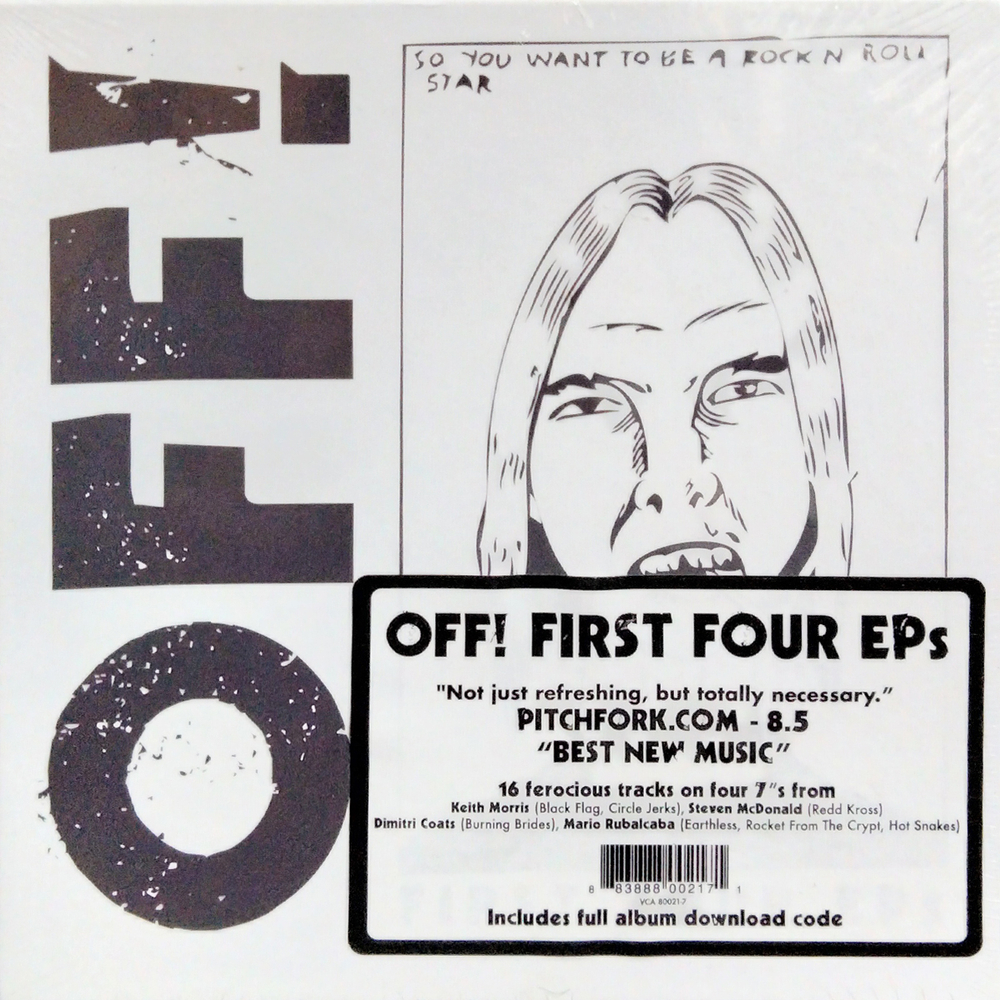 OFF! / First Four EPs (4x7"Vinyl EP)