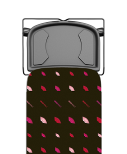 ГЛАДИЛЬНАЯ ДОСКА LAURASTAR PLUSBOARD BLACK СOVER LIPS