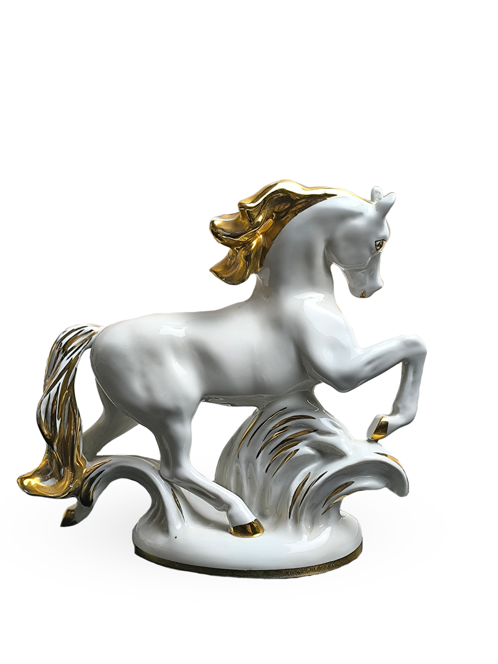 Фарфоровая статуэтка "Конь-огонь" ЛФЗ