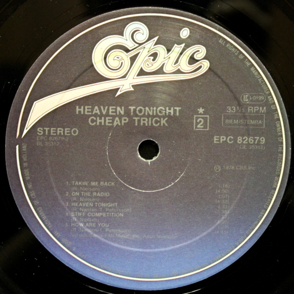 Cheap Trick / Heaven Tonight (LP)