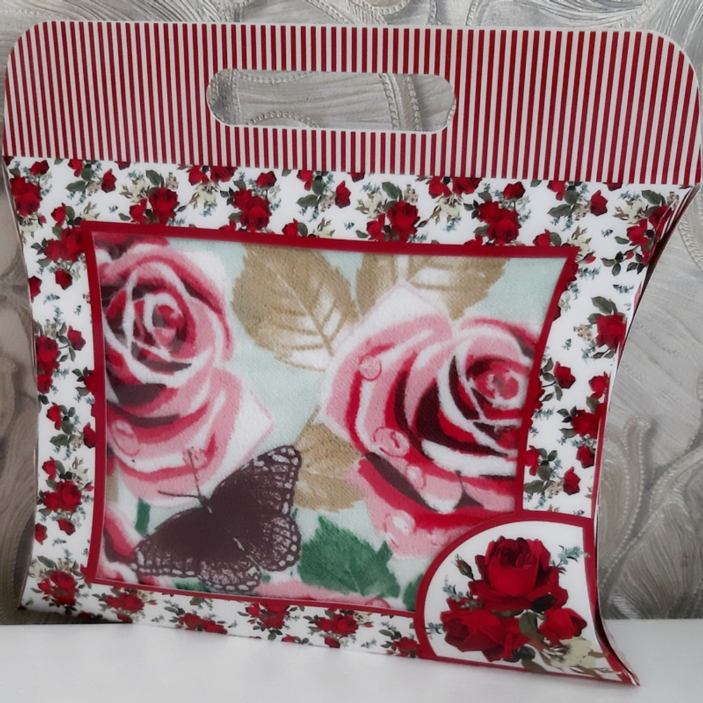 Полотенце микрофибра, 35*75 см, Китай, в подарочной упаковке.