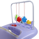 Ходунки "BUGGY C", 6 силиконовых колес, муз. (Alis) (фиолетовый)