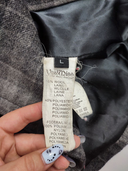 Пальто-жакет Ves!Miss с шерстью 48 размер