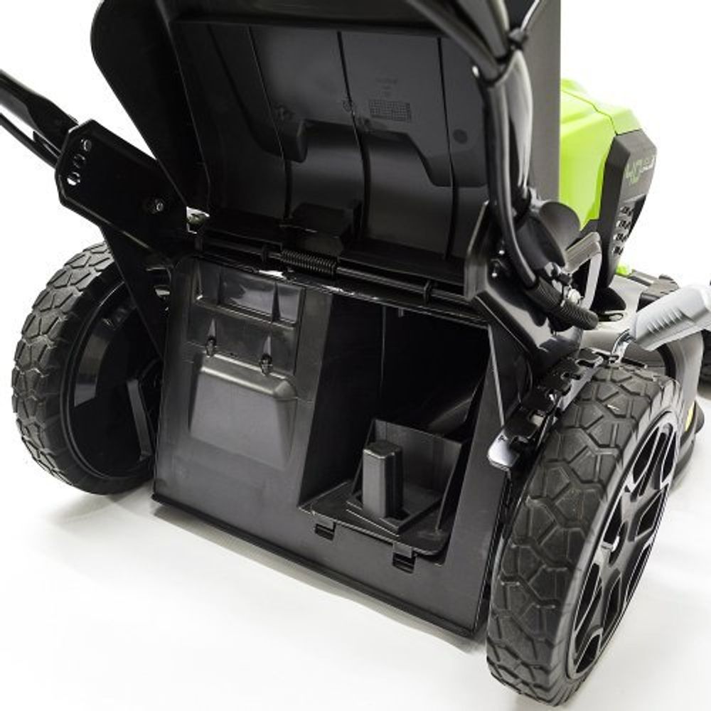 Аккумуляторная самоходная газонокосилка Greenworks GD40LM46SP, 2506807.40v, 46см, без АКБ и ЗУ